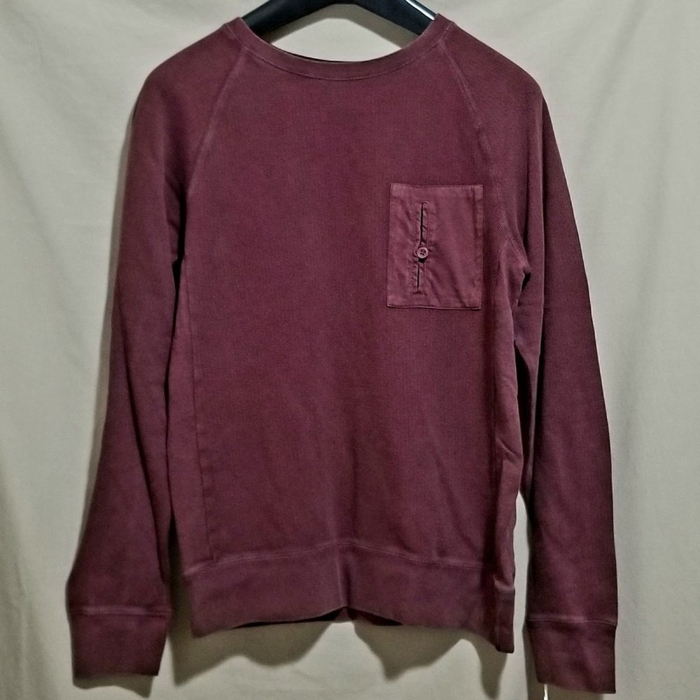 Mossimo Supply Co. Men's Washed Crew Long Sleeve